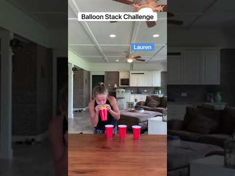 Balloon Stack Challenge!