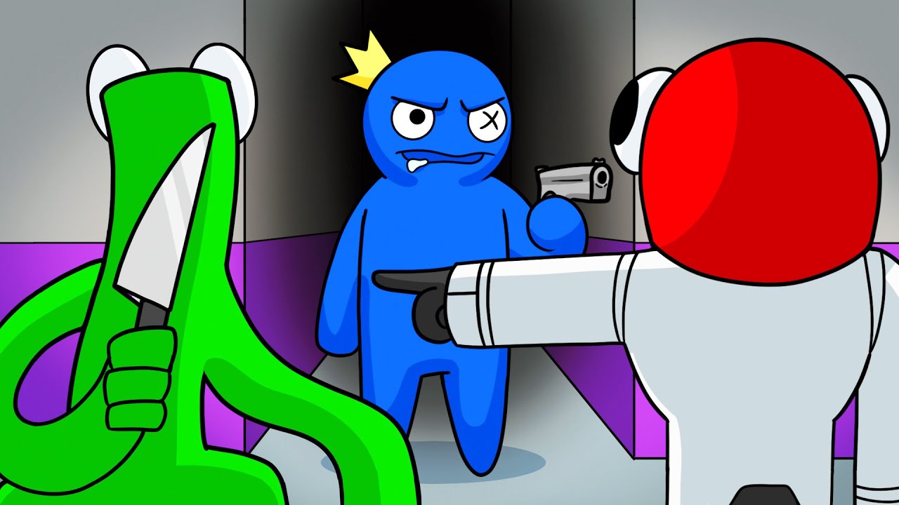 THE RAINBOW FRIENDS DIE but GHOSTS GET REVENGE! Cartoon Animation by  GameToons 