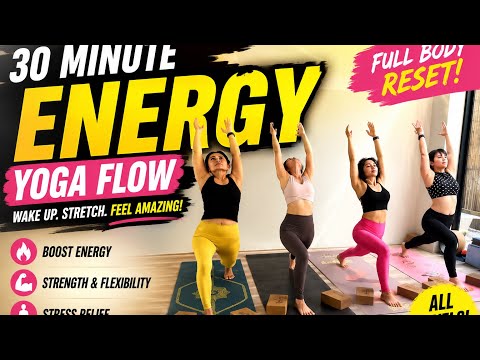 🔥 30 MIN Morning Yoga Flow | Full Body Stretch, Flexibility & Energy Boost