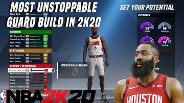 NBA 2K20 BEST GUARD BUILD IN THE GAME (MOST OVERPOWERED BUILD TO DATE)