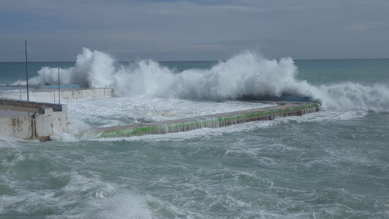 Massive 30-40ft Waves Crashing | Extreme Sea Storm 🌊🔥 - YouTube
