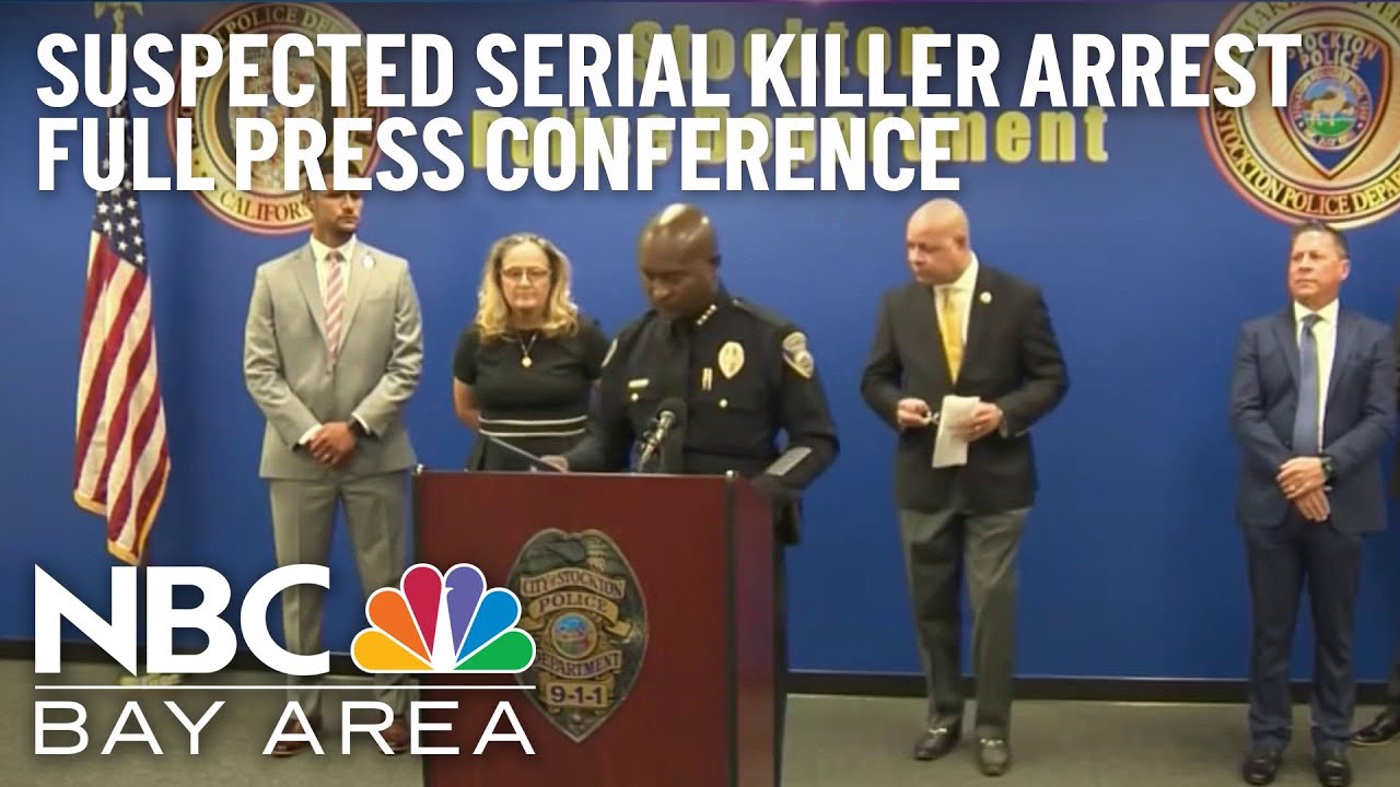 Suspected Stockton serial killer arrested, was on a 'mission to kill'