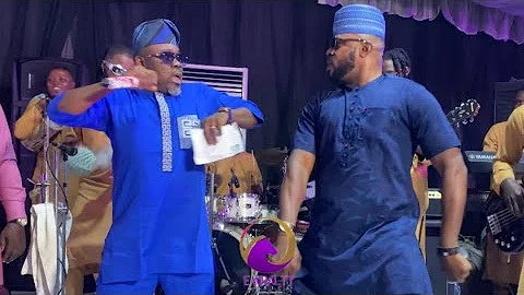 ODUNLADE ADEKOLA SPECIAL DANCE AT KUNLE AFOD’S 50TH BIRTHDAY CELEBRATION