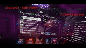 [Beat Saber] Centipede - Knife party [Visual Beat Map]