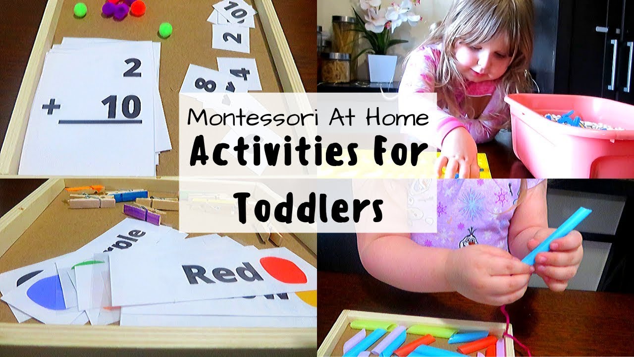 MONTESSORI AT HOME DIY Montessori Toys for Toddlers 23 Years FREE