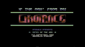 Chromance intro - Match Of The Day C64
