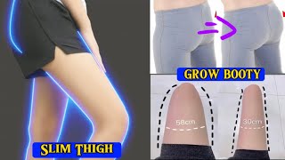 THIGHS &amp; BUTT EXERCISES | Lower Body Exercises | Reduce Thigh Fat , Increase Butocks at Home