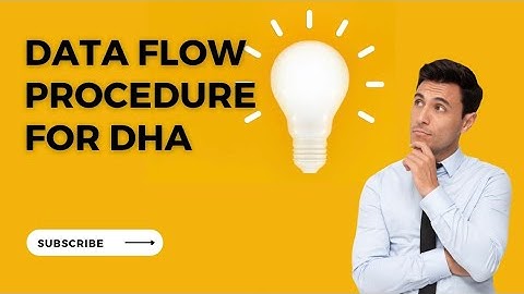 Complete data flow procedure step by step#2nd step of DHA Registration