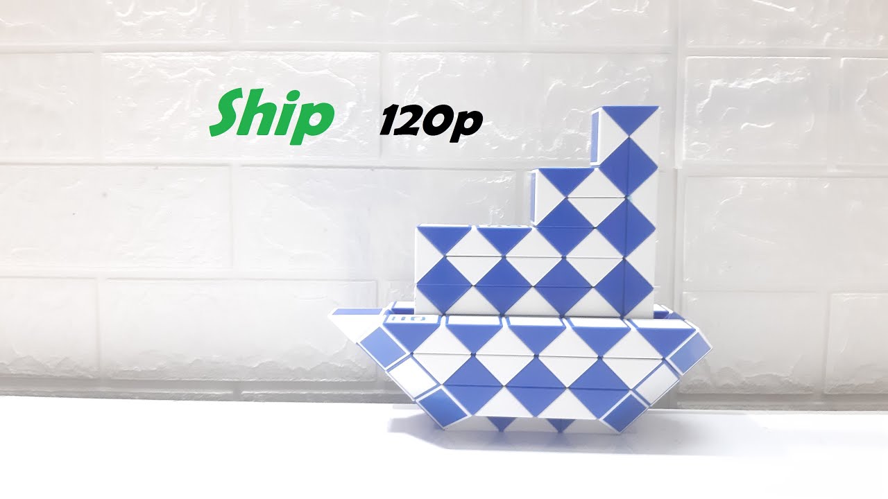 Magic Snake Puzzle or Xếp Hình Rắn 120 Pieces - Ship