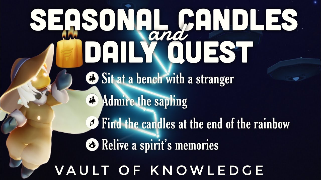 Seasonal Candles + Daily Quest in Vault of Knowledge sky children of
