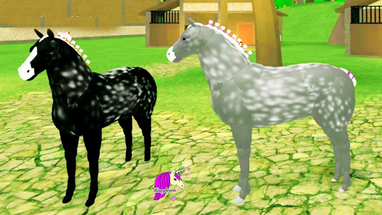 Broken Leg Horse World New Percheron Horses Let S Play Roblox Youtube - honeyheartc plays roblox horse gaames