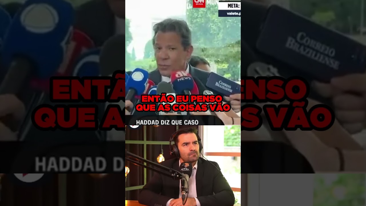 Haddad comenta sobre a receita fácil e o papel do banco master em discussões financeiras