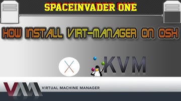How to install virt manager on OSX to manage KVM virtual machines