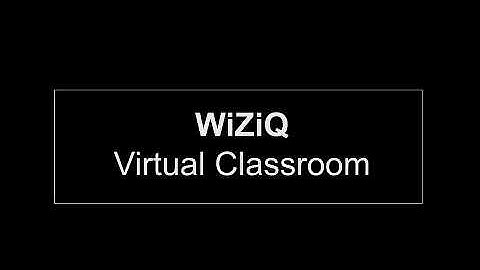 The Free Virtual Classroom on WiZiQ