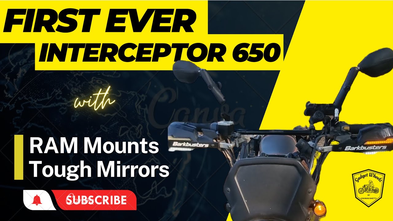 interceptor 650 touring mirrors