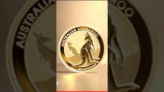 2016 Australian Gold Kangaroo 1 Oz Perth Mint Nugget Känguru Münze