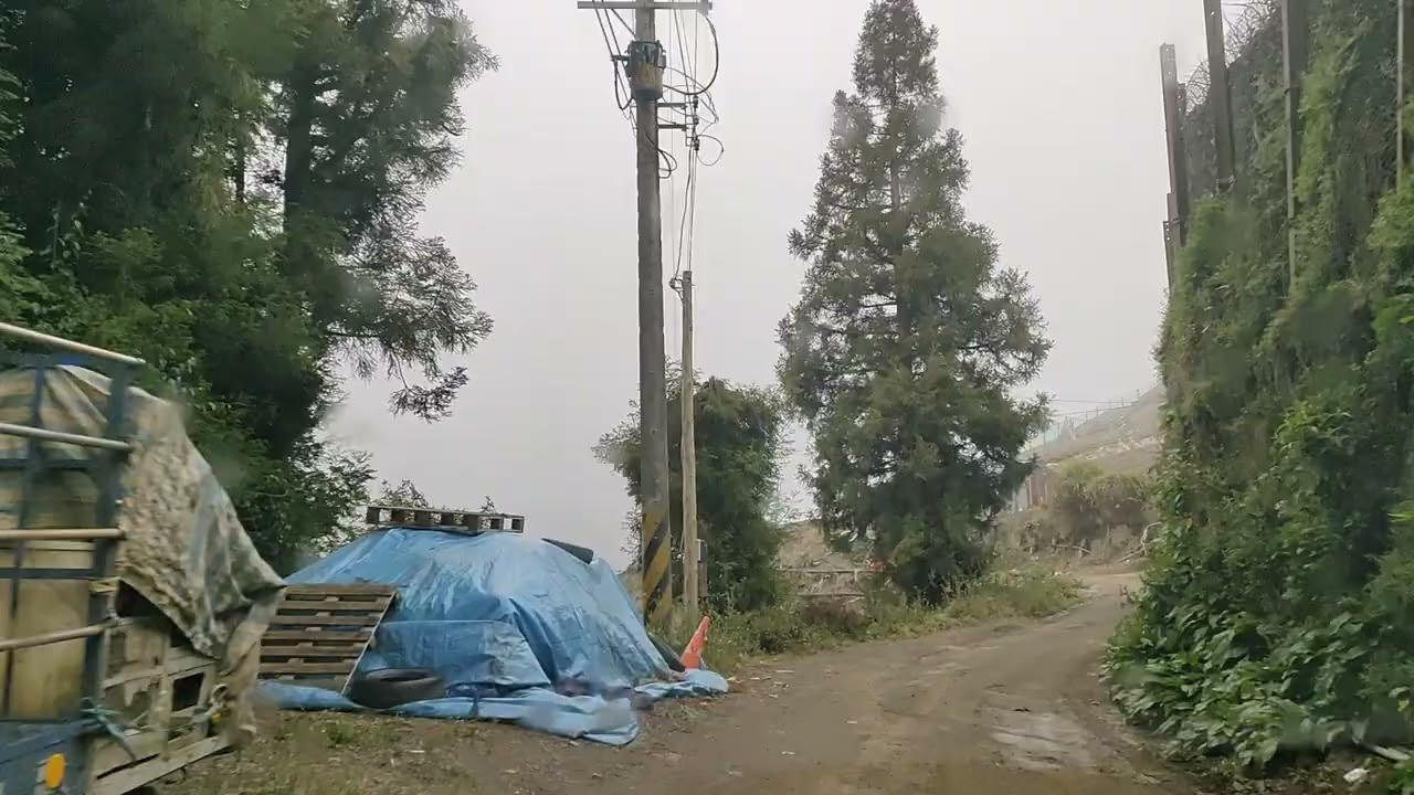 2022/05/01 往華岡圓環最新路況 合歡溪步道最新路況 投89力行產業道路往華岡圓環最新路況