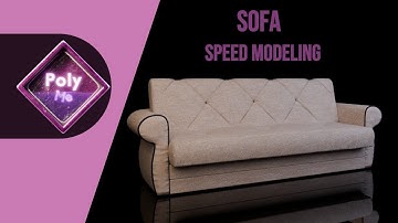 Speed Modeling a Modern Sofa in Blender and Substance 3D Painter