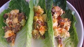 Breakfast Lettuce Wraps | Quick & Healthy Recipe