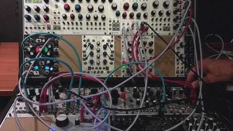 Birth of a new track (Modular, Mutable instruments, Make Noise, 4ms, Mannequins, Xaoc)