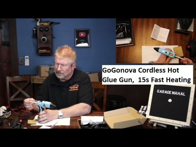 GoGonova Cordless Hot Glue Gun 