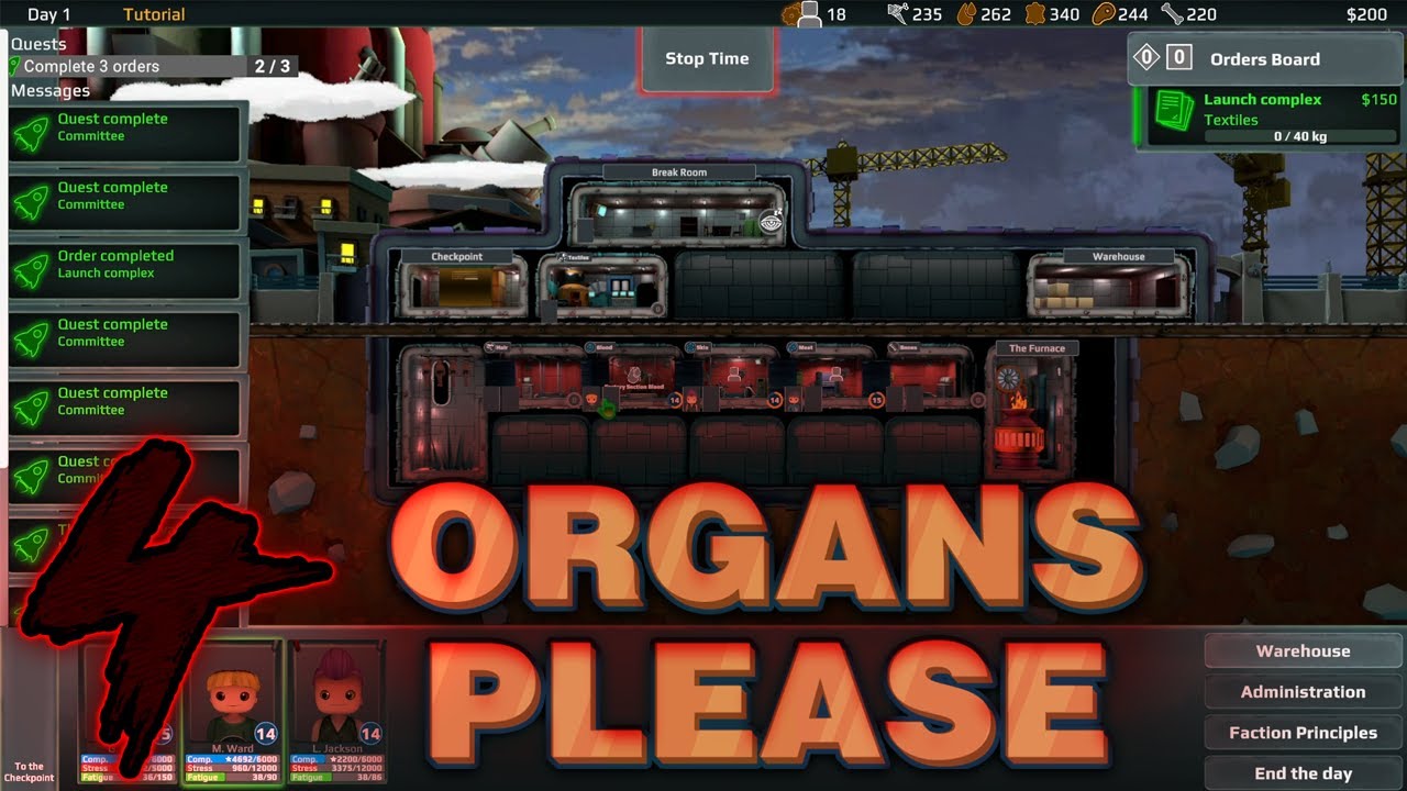Organs Please Demo Ep 4