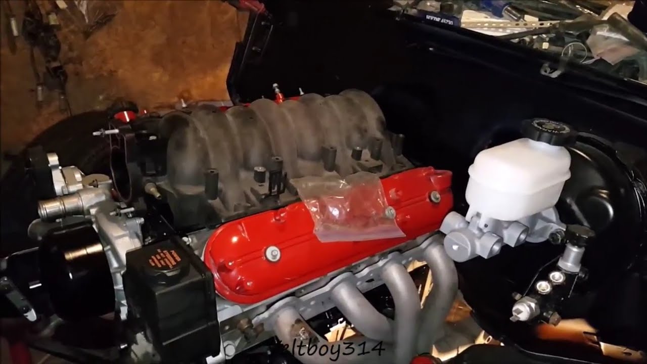 Veltboy's Garage - Working On Headers & Crossmember