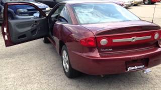 2003 Chevrolet Cavalier Coupe Front Bucket Seats