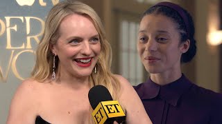 Elisabeth Moss PRAISES Chase Infiniti Taking Over 'Handmaid's Universe (Exclusive)