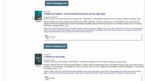 Add online library content to your Blackboard course with Library Reading List