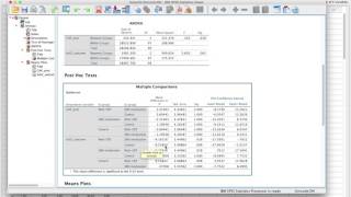 Assignment 5    Video 08    Running a one way ANOVA in SPSS