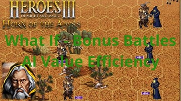 AI Value Efficiency Tournament in HoMM3 HotA - Bonus Battles 2