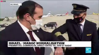 Un premier vol commercial direct entre Israël et le Maroc