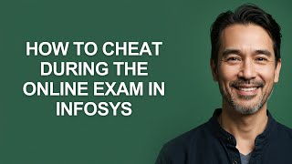 How To Cheat During The Online Exam In Infosys - Kevinhowto