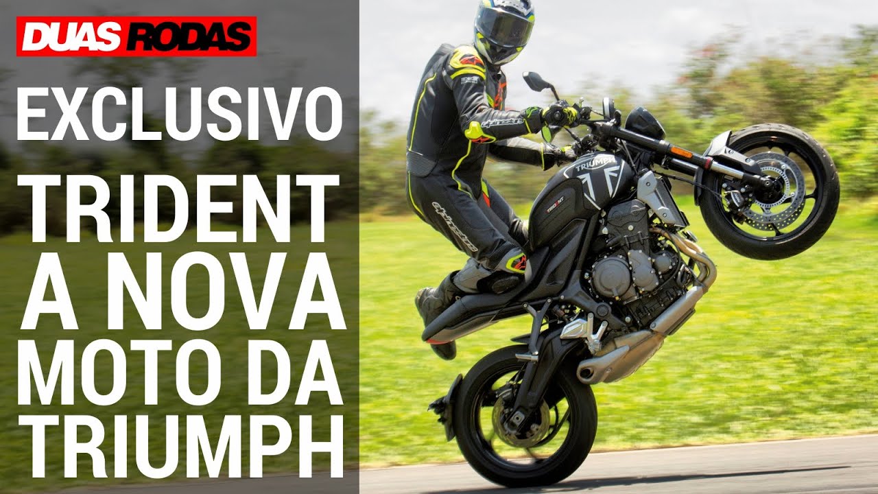NEW TRIUMPH TRIDENT 660 IN BRAZIL! - YouTube
