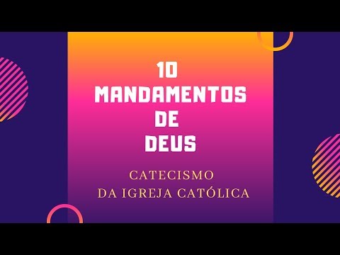 Vídeo: Quais são os Dez Mandamentos Católicos?