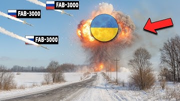 Unexpected Strike: Russia’s FAB-3000 Wipes Out Ukraine’s Underground Missile Depot!
