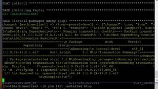 1. How to uninstall multiple packages using Ansible 1. How to uninstall multiple packages using Ansible