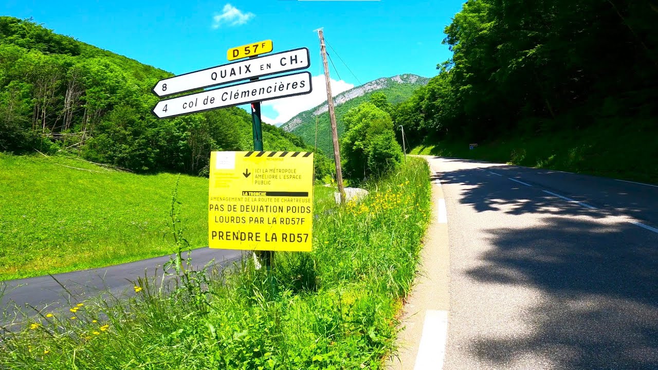 🇫🇷🚶 Le Col de Vence Sappey en Chartreuse balade City Walk - Immersion en Isère, France HD 4K🚶