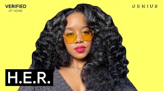 H.E.R. "Comfortable" Official Lyrics & Meaning | Verified