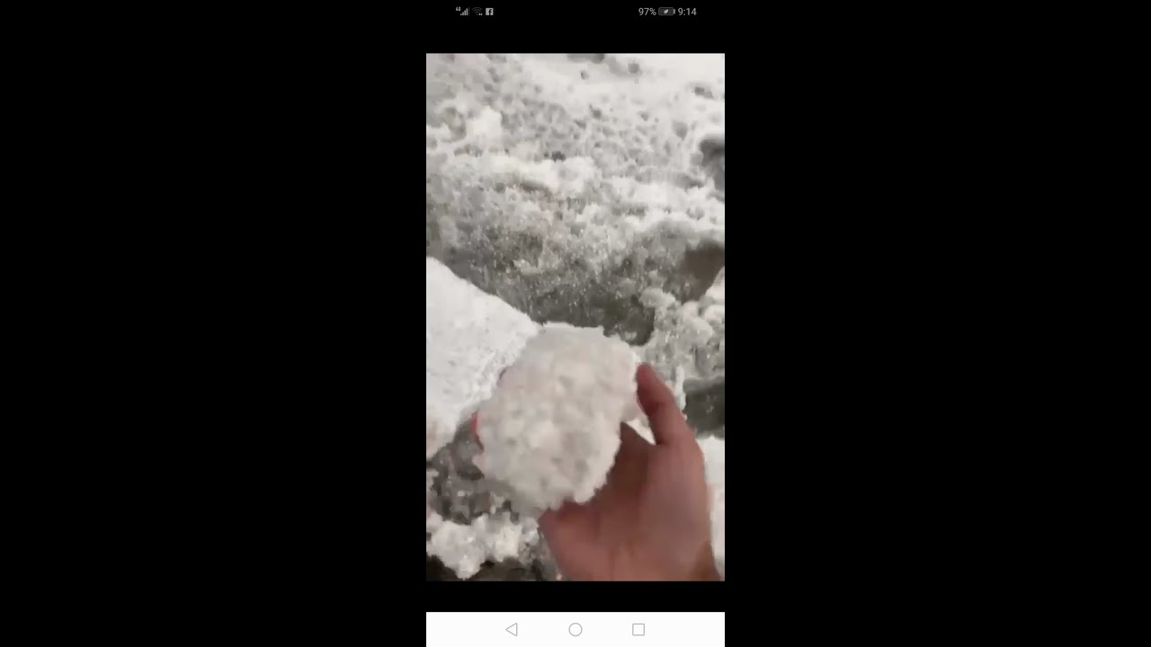 SNOWFALL IN KUWAIT DEC 27 2022 YouTube