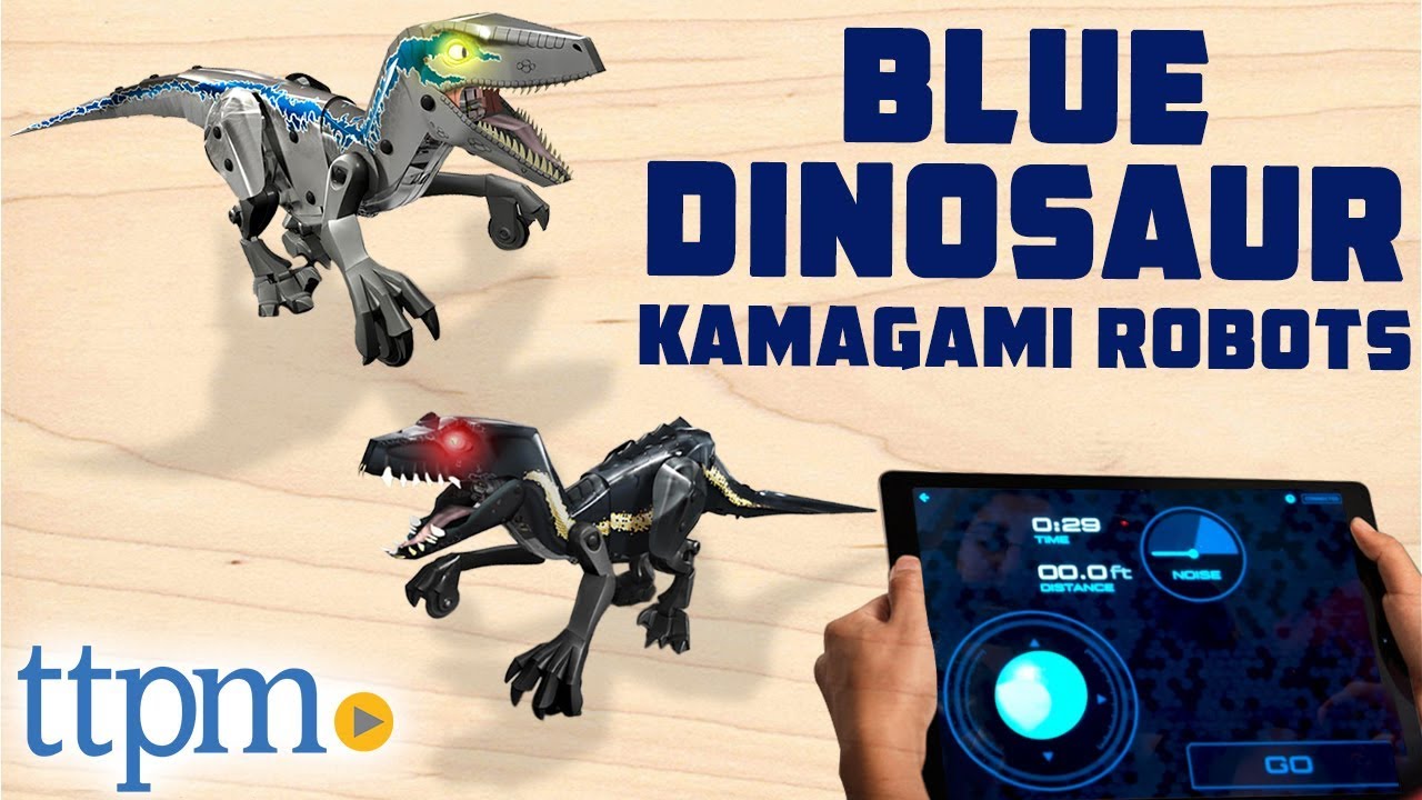 jurassic world remote control blue