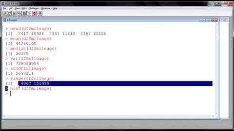 R - Exploring Data (part 3) - Univariate Summaries