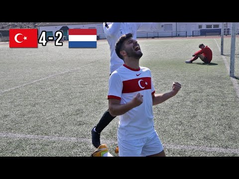 Türkiye 4 - 2 Hollanda Maç Özeti