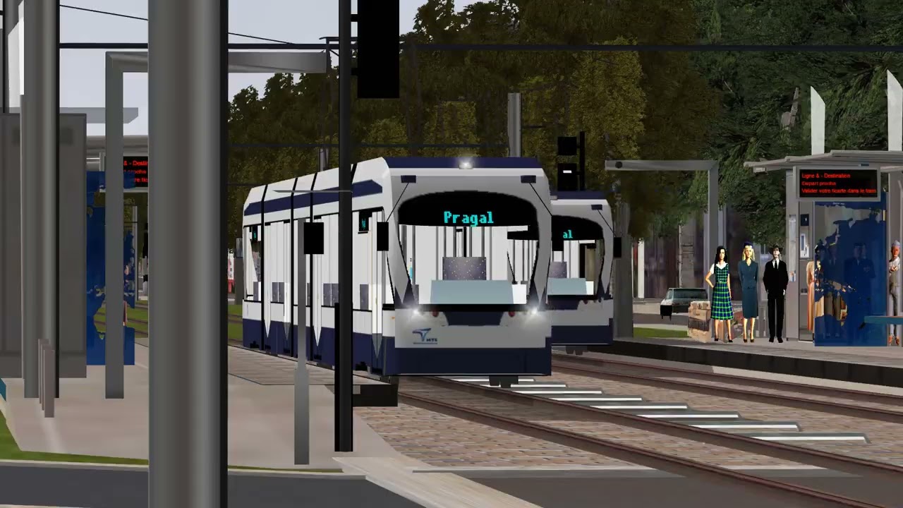 Metro de Almada no Openrails