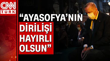 Cumhurbaşkanı Erdoğan ve Dışişleri'nden AyaSofya açıklaması