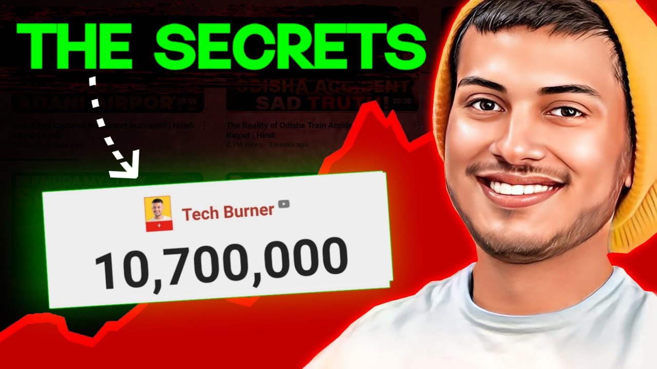Tech Burner : Millions of views SECRET ( untold story )