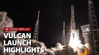 ULA Vulcan Rocket First Flight - 4K launch replay by Spaceflight Now 13,774 views 4 months ago 6 minutes, 14 seconds