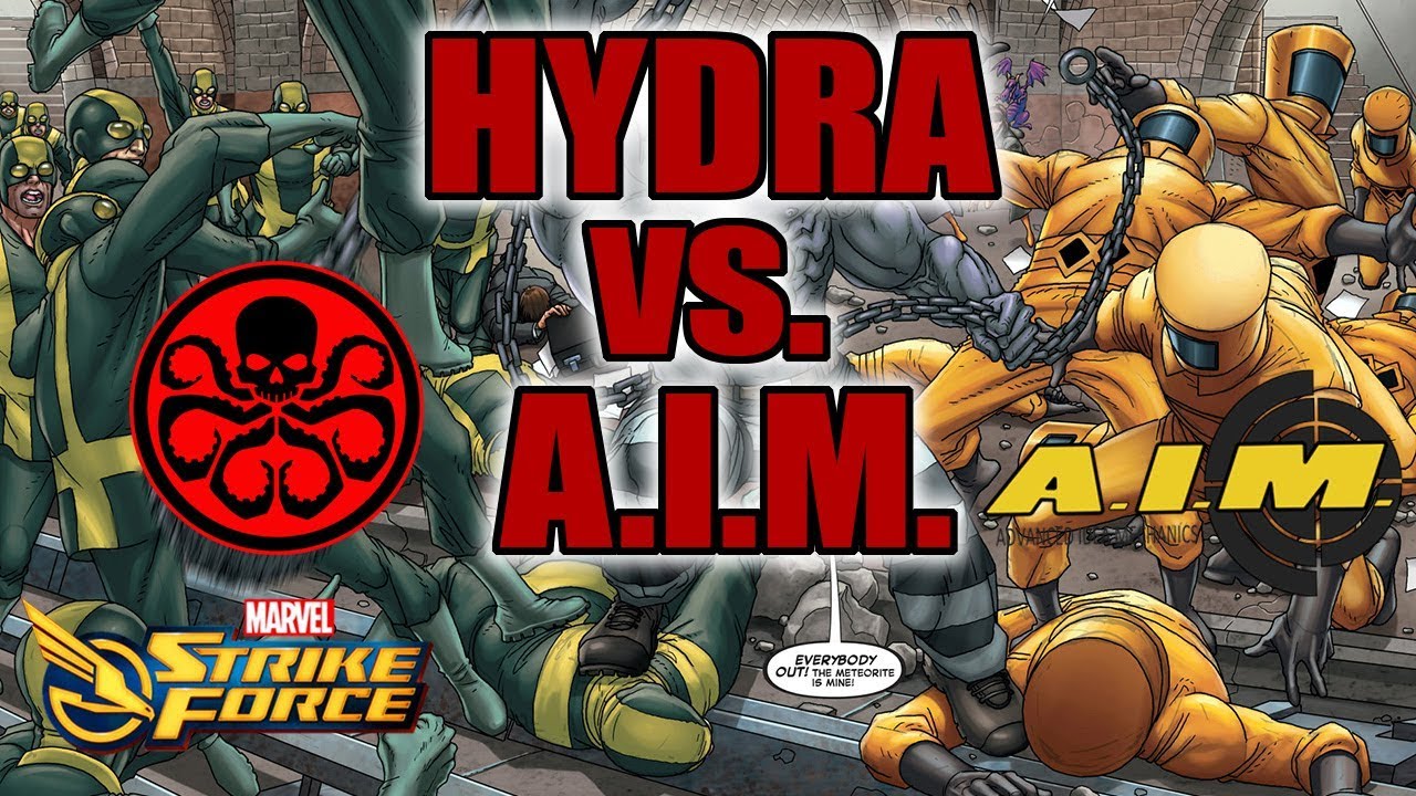 A.I.M. vs Hydra minions...Which are better? Marvel Strike Force YouTube