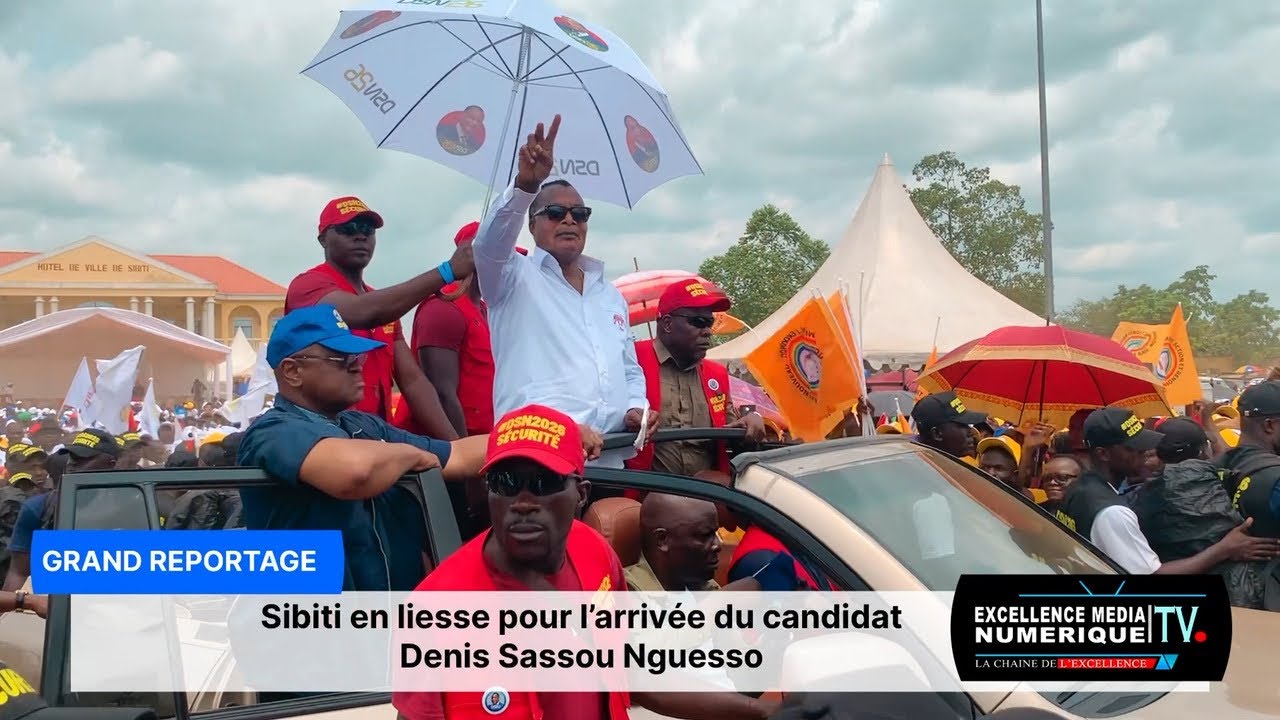 Jour 3 Campagne Sibiti répond présent pour le GRAND meeting du Président Denis Sassou N'guesso 